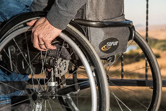 Rollstuhl, Berufsunfähigkeitsversicherung