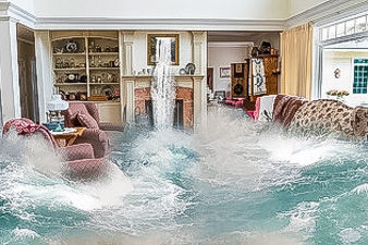 Hausratversicherung, Überschwemmung